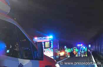 FW-BOT: Verkehrsunfall auf der BAB A42