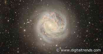 See the majestic Southern Pinwheel Galaxy in this Dark Energy Camera image