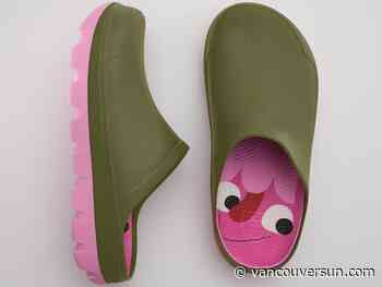 Not your average clogs: This Canadian collaboration adds art to wet-weather footwear