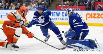 Leafs’ Stolarz day-to-day with lower-body injury