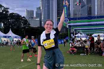 Aus Drenke nach Asien: Hannah Horneburg und die Bestzeit in Singapur