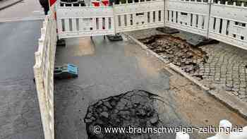 Kanalbrücke Sonnenberg – plötzlich ein gefährliches Loch in der Straße