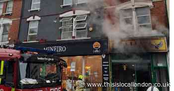 Recap after fire on Willesden High Road leaves five in hospital
