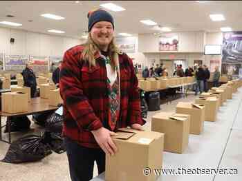 UA Local 663 aids Salvation Army hamper project for 30th year