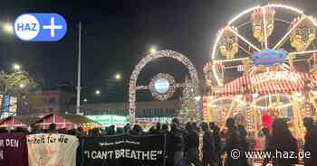 Demonstration in Hannover: 200 Protestierer gegen die Polizei in der Innenstadt