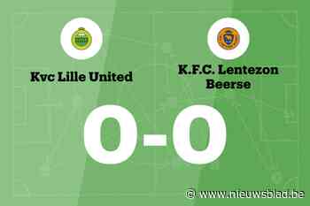 Doelpuntloos gelijkspel tussen Lille United B en Lentezon