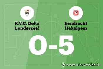 Hekelgem overklast Delta Londerzeel