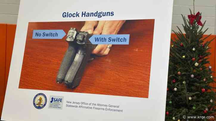 Two states sue Glock over add-on allowing machine gun-like firing
