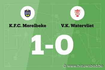 Van De Putte is goud waard voor KFC Merelbeke B tegen VK Watervliet