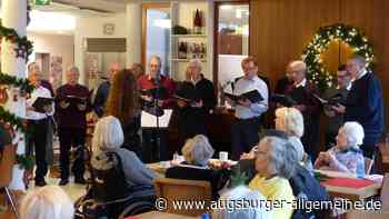 Männergesangverein Erpfting singt Adventskonzert im AWO-Seniorenzentrum Bürgerstift Landsberg