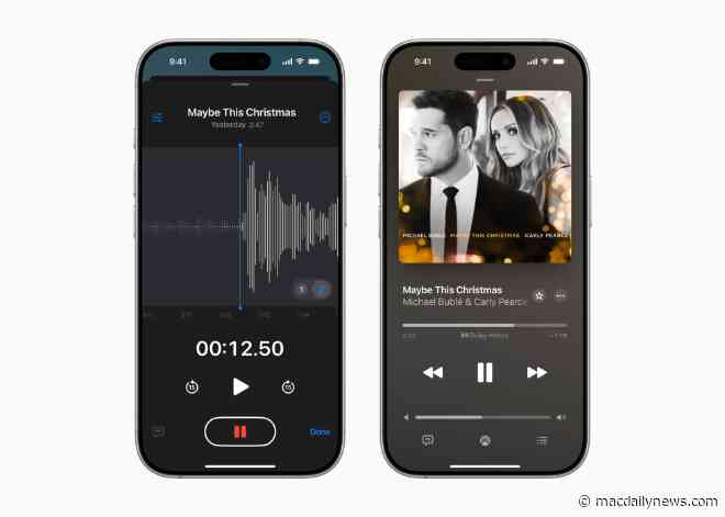 Apple’s Voice Memos update brings Layered Recordings to iPhone 16 Pro and iPhone 16 Pro Max