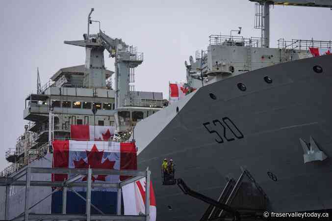 New military vessel launched in B.C. bears illustrious naval name
