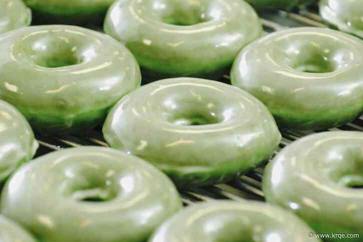 Krispy Kreme offering green doughnuts for 2 days only