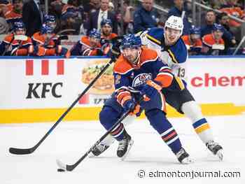 Edmonton Oilers' Bouchard 50-50 against Vegas following hellacious hit