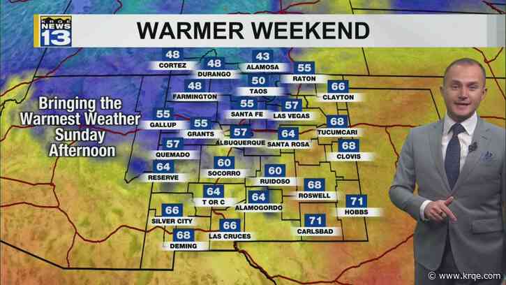 Mild weather continues into the weekend