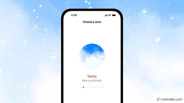 Why is ChatGPTs Santa Mode only for ages 13 and up?