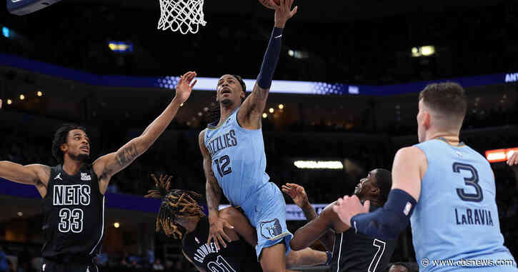 Morant, Bane star as Grizzlies beat Nets