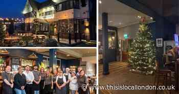 The 'cosy and festive' Hornchurch pub 'covered in Christmas decorations'