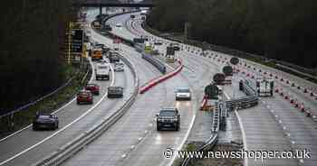 Contraflow system to be put in place on M20 due to busy Christmas traffic