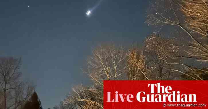 New Jersey governor asks Biden for federal help on unexplained drones – as it happened