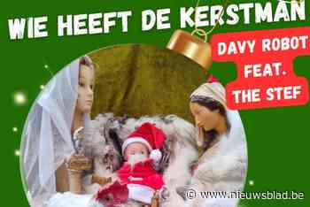 Nieuw kerstnummer van Davy Robot feat. The Stef: Wie heeft de kerstman in de kribbe gelegd?