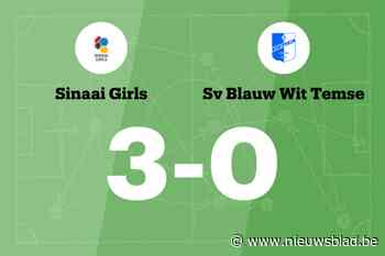 Wiot scoort twee keer voor Sinaai Girls B in wedstrijd tegen SV Blauw Wit Temse