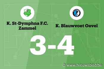 Blauwvoet Oevel zet ongeslagen reeks voort