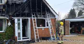 PHOTO: Damage to home that caused around 35 firefighters to respond