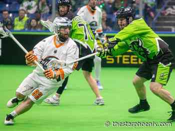 Saskatchewan Rush play NLL home-opener against Halifax Thunderbirds