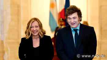 Präsident Argentiniens: Javier Milei ist jetzt auch Italiener