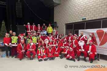 Kerstmannen ruilen rendieren in voor zware motoren