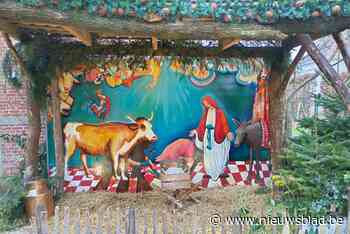 Belevingshuis De Landloper plaatst kerststal met creatieve inbreng