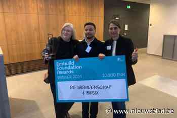 Jeugdcentrum De Gemeenschap wint prijs van Vlaamse sectorfederatie bouw