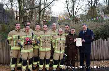 FW-KLE: Feuerwehr Kleve erhält Patenschaft für Roten Panda