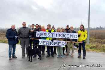 “Er is een verkeersinfarct in de maak”: actiegroep blijft protesteren tegen komst bedrijventerrein naar Siesegemkouter