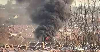 Live: Large fire breaks out in Bristol