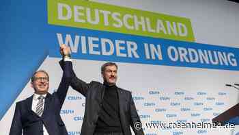 CSU stellt sich für Bundestagswahl auf: Söder teilt gegen Scholz aus – und macht neue Schwarz-Grün-Ansage