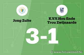 Jong Zulte B na rust voorbij HT Zwijnaarde B