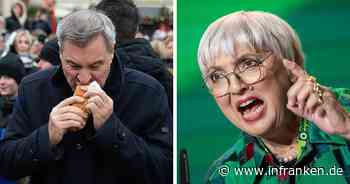 Hirschaid: Claudia Roth macht Söder heftigen Vorwurf - "absoluter Tiefpunkt"