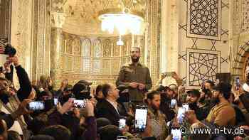 "Wir sind bereit, zu helfen": Amerikaner haben Kontakt zu HTS-Rebellen