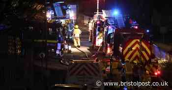 Bristol fire update as scrapyard burns for hours