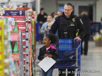 Sylvania Shop with a Hero program brightens holiday for 90 kids