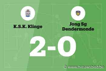 Jong SG Dendermonde kan zegereeks van KSK Klinge niet stoppen