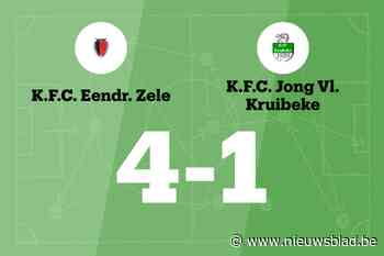 Eerste zege van het seizoen voor Eendracht Zele B
