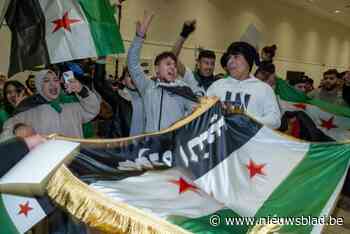 Syriërs vieren in Antwerpen val van Assad-regime: “Naar dit moment hebben we zo lang uitgekeken”