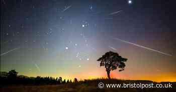 Geminid meteor shower pictured lighting up South West