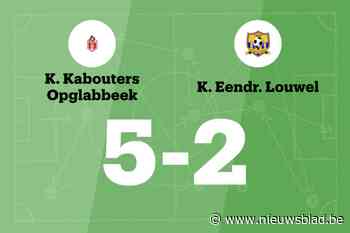 Opglabbeek B blijft moeilijk te verslaan