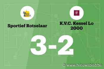 Rotselaar B wint thuis van Kessel-Lo 2000, mede dankzij twee treffers De Becker