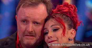 Strictly's Chris McCausland and Dianne Buswell in floods of tears after 'last dance' together