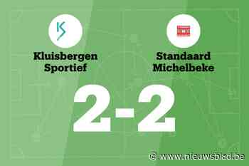 Gelijkspel voor Kluisbergen Sportief B thuis tegen Standaard Michelbeke